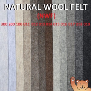 Natural Medium-Dark Grey (undyed) NWF017